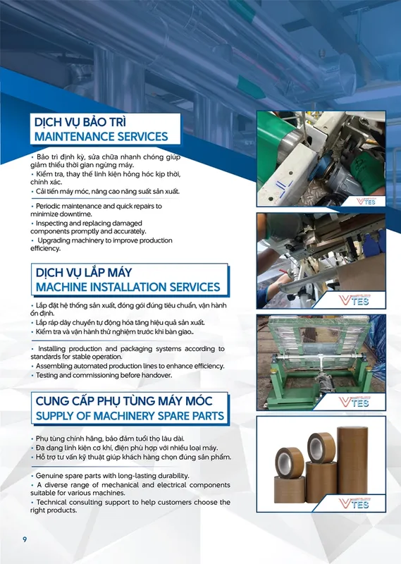Sản phẩm CATA VTES 11 — Dịch Vụ Lắp Ráp Sửa Chữa Máy Móc VTES - Công Ty TNHH Thương Mại Kỹ Thuật & Dịch
Vụ Việt Nam — MST 3502500114