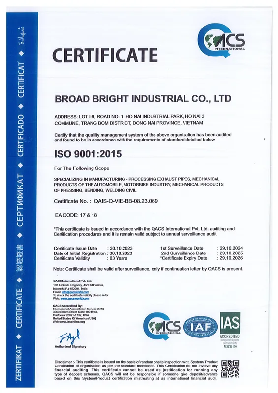 Sản phẩm 82920348 — Công Ty TNHH Công Nghiệp Broad Bright — MST 3600244765