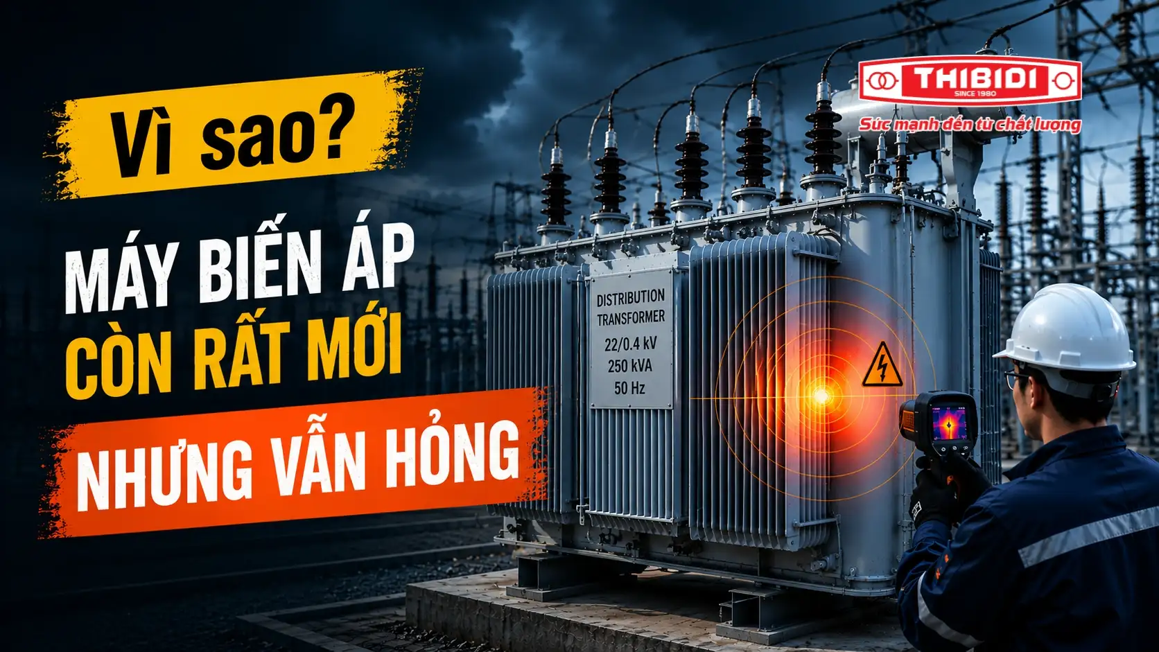 Sản phẩm Vi sao nhieu may bien ap hong du con moi — Máy Biến áp THIBIDI - Công Ty Cổ Phần Thiết Bị Điện — MST 3600253826