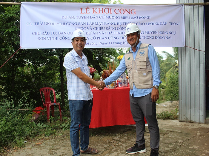Sản phẩm le khoi cong du an tuyen dan cu muong mieu mo rong tai tp hong ngu dong thap — Công Ty Cổ Phần Công Trình Giao Thông Đồng Nai — MST 3600259916