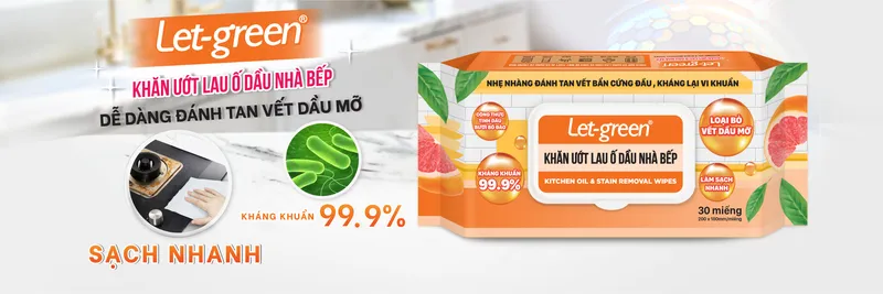 Sản phẩm 1693365997_khan lau bep letgreen 30 mieng — Công Ty Trách Nhiệm Hữu Hạn Yahon — MST 3600359364