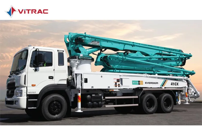 Sản phẩm xe bom be tong can everdigm ecp41cx — VITRAC - Công Ty Cổ Phần Tổng Công ty Vĩnh Phú — MST 3600437439