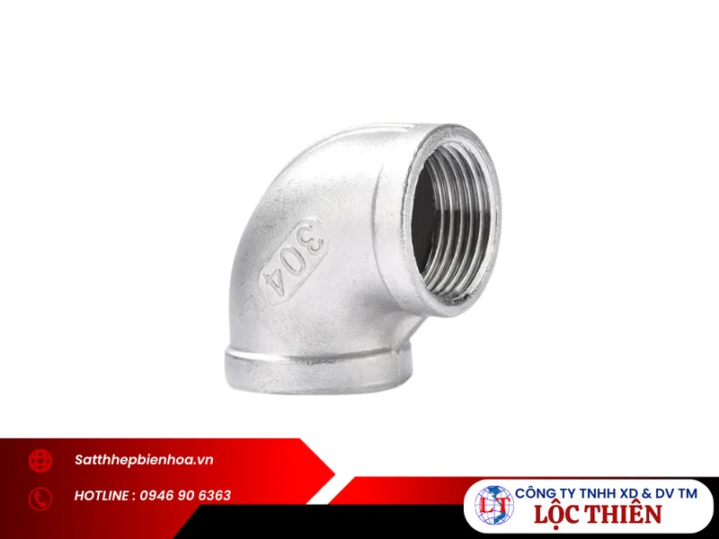 Sản phẩm Co ren inox la gi — Sắt Thép Lộc Thiên - Công Ty TNHH Xây Dựng Và Dịch Vụ Thương Mại Lộc Thiên — MST 3600536006