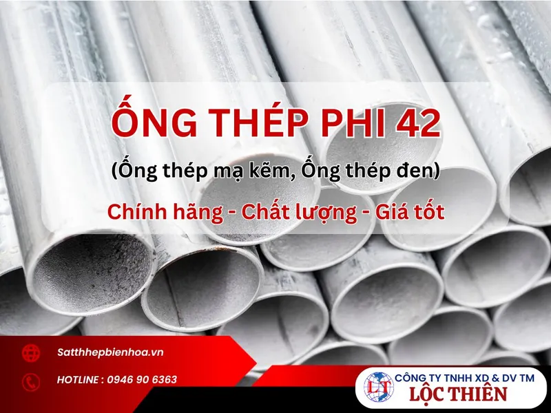 Sản phẩm Ong Thep Phi 42 1 — Sắt Thép Lộc Thiên - Công Ty TNHH Xây Dựng Và Dịch Vụ Thương Mại Lộc Thiên — MST 3600536006