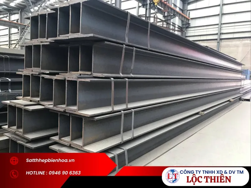 Sản phẩm Thep hinh H la gi — Sắt Thép Lộc Thiên - Công Ty TNHH Xây Dựng Và Dịch Vụ Thương Mại Lộc Thiên — MST 3600536006