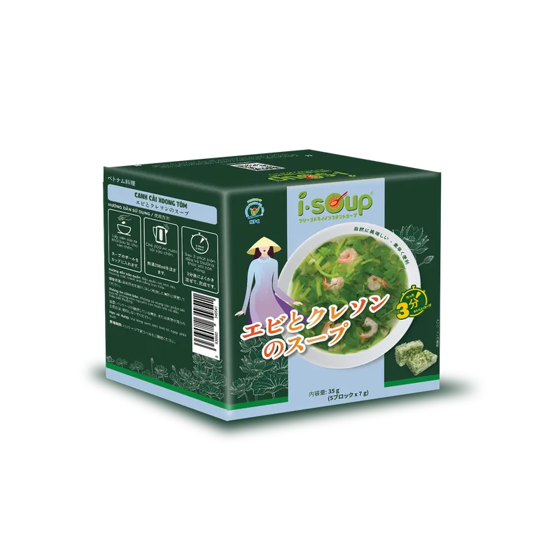 Sản phẩm CANH CAI XOONG TOM_JP — Công Ty TNHH Thực Phẩm NFC — MST 3600610154