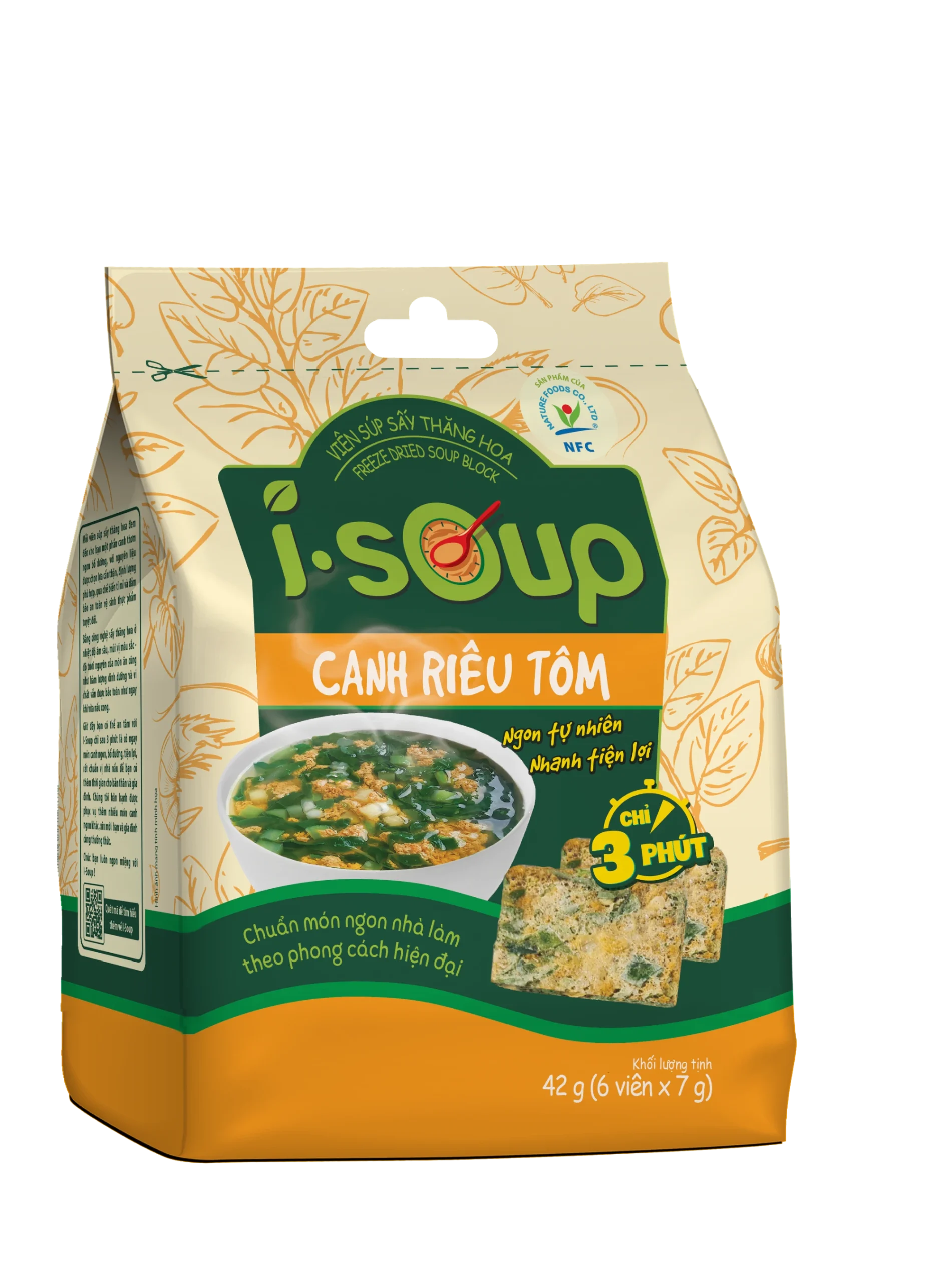 Sản phẩm I.SOUP_Canh rieu tom scaled — Công Ty TNHH Thực Phẩm NFC — MST 3600610154