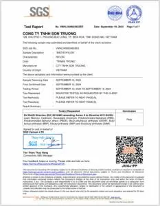 Sản phẩm chung chi rohs 2 to 1 thumb — Bao Bì Nhựa Sơn Trương - Công Ty TNHH Sơn Trương — MST 3600733117