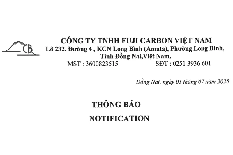Sản phẩm tt — Công Ty TNHH Fuji Carbon Việt Nam — MST 3600823515