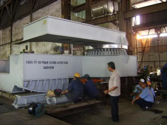 Sản phẩm Cum nghieng quay lo luyen thep — Công Ty CP Cơ Khí Luyện Kim — MST 3600869728