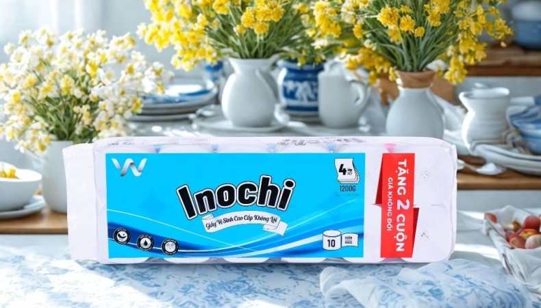 Sản phẩm giay ve sinh inochi cao cap 4 lop khong loi 1764989780.webp — Công Ty TNHH Yến Vàng — MST 3600881845