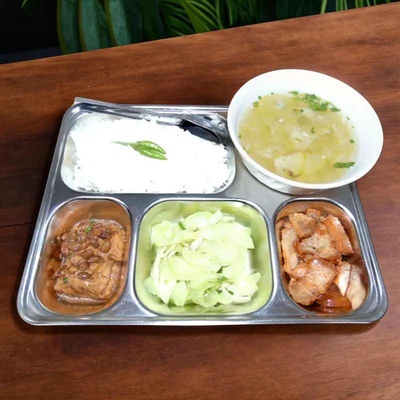 Sản phẩm Suat an cong nghiep TH Food 02 — Suất Ăn Công Nghiệp Đông Tiến - Công Ty TNHH MTV Đông Tiến — MST 3600891089