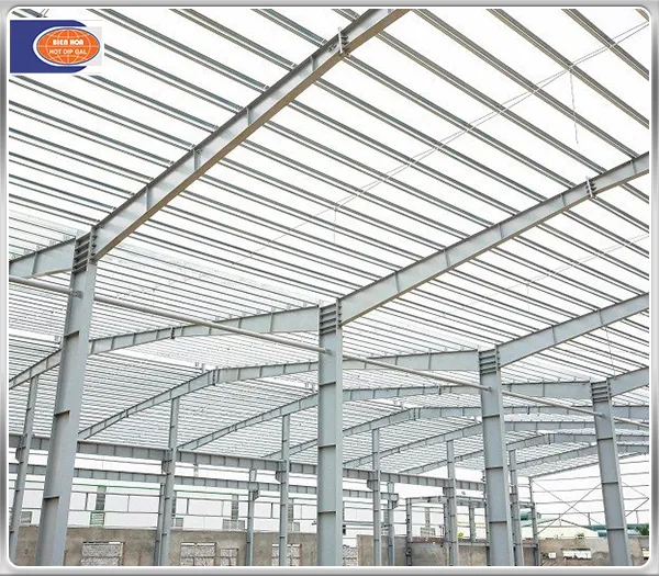 Sản phẩm Khung nha thep ma kem — Mạ Kẽm Nhúng Nóng Biên Hòa - Công Ty TNHH Nhúng Nóng Biên Hòa — MST 3600902291