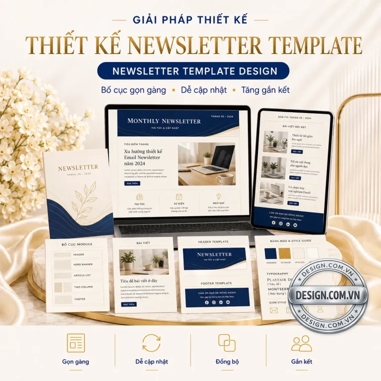 Sản phẩm thiet ke newsletter template 768x768 — Công Ty TNHH Thiết Kế ý Tưởng — MST 3600908060
