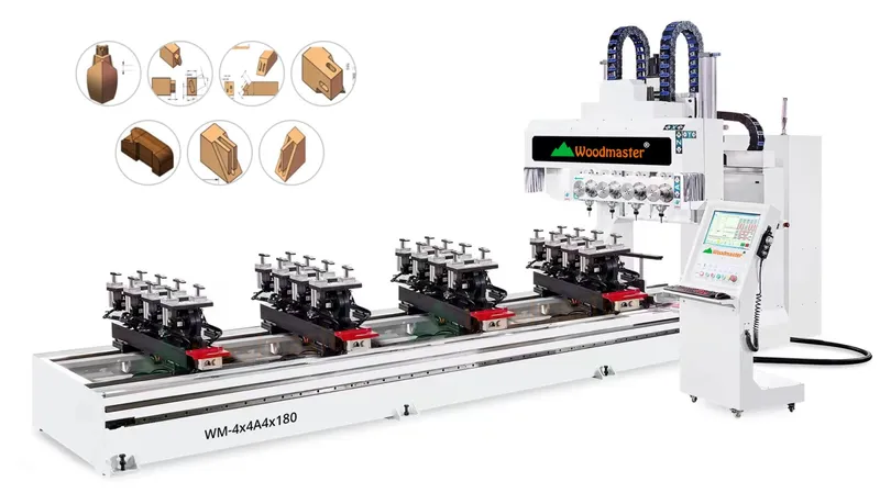 Sản phẩm 4275 may lam mong am duong cnc 4 truc 16 dao ban 5m 4 kep xoay 180 do_24770 — Công Ty TNHH Đại Phúc Vinh — MST 3600974909