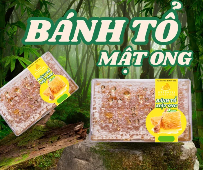 Sản phẩm hinh anh mat ong banh to — Mật Ong Hoàng Trí - Công Ty TNHH Ong Mật Hoàng Trí — MST 3601457332