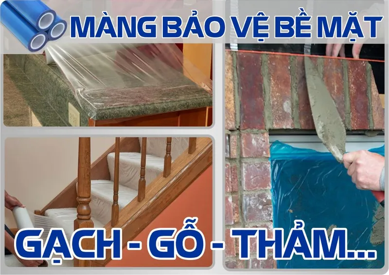 Sản phẩm màng bảo vệ bề mặt gạch gỗ thảm — Công Ty TNHH Sao Bách Việt — MST 3602156793