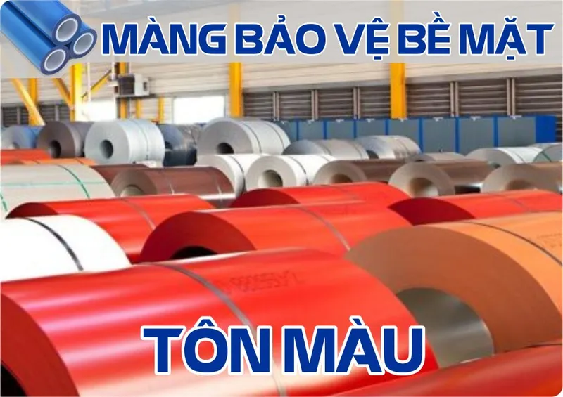Sản phẩm màng bảo vệ bề mặt tôn màu sản phẩm — Công Ty TNHH Sao Bách Việt — MST 3602156793