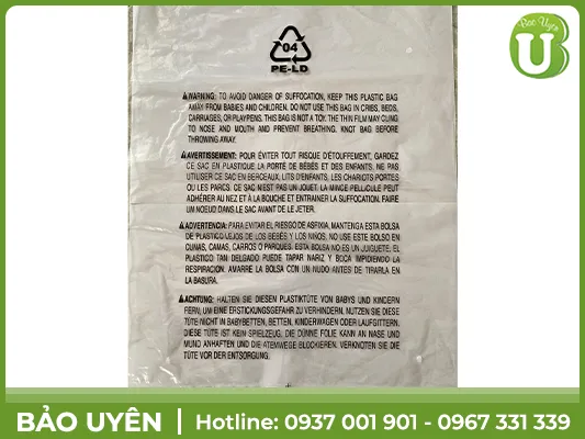 Sản phẩm tui pe in100 — Bao Bì Bảo Uyên - Công Ty TNHH MTV Bảo Uyên — MST 3602241343
