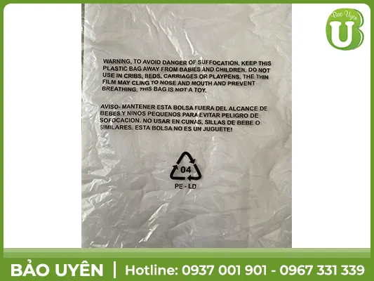 Sản phẩm tui pe in500 — Bao Bì Bảo Uyên - Công Ty TNHH MTV Bảo Uyên — MST 3602241343