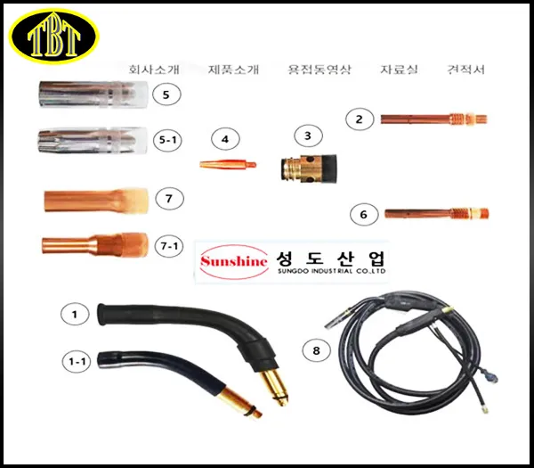 Sản phẩm Phu kien Sunshine  5 — Thiết Bị Hàn Thái Bình Thịnh - Công Ty TNHH Thái Bình Thịnh — MST 3602291898