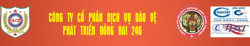 Logo Bảo Vệ Đồng Nai 24G - Công Ty Cổ Phần Dịch Vụ Bảo Vệ Phát Triển Đồng Nai 24G