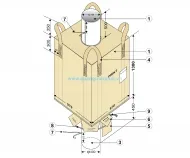 Sản phẩm bao jumbo vuong qtp25 704 — Công Ty Cổ Phần Quang Trần Phát — MST 3602394854