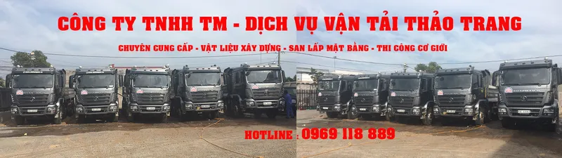 Sản phẩm 0029747768568701 — Vật Liệu Xây Dựng Và San Lấp Mặt Bằng Thảo Trang - Công Ty TNHH Thương Mại Dịch
Vụ Vận Tải Thảo Trang — MST 3602511328