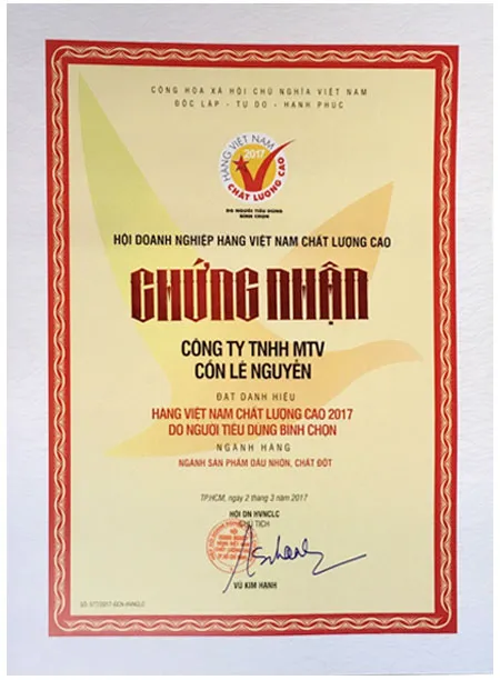 Sản phẩm GCN — Công Ty TNHH Một Thành Viên Cồn - Lê Nguyễn — MST 3602750365
