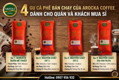 Sản phẩm 4 gu ca phe arocka cho quan 4898 — Công Ty TNHH Thương Mại Nam Việt Toàn — MST 3602794676