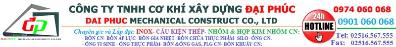 Logo Inox Đại Phúc - Công Ty TNHH Cơ Khí Xây Dựng Đại Phúc
