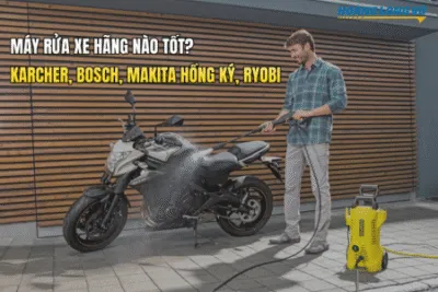 Sản phẩm MAY RUA XE HANG NAO TOT KARCHER BOSCH MAKITA HONG KY RYOBI 400x267 — Máy Khoan Hoàng Long Vũ - Công Ty TNHH Vi Na Hoàng Long Vũ — MST 3603151043