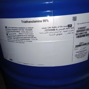 Sản phẩm TRIETHANOLAMINE 99 TEA 99 300x300 — Công Ty TNHH Hóa Chất Thuận Nam — MST 3603192547