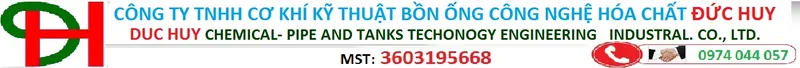 Logo Cơ Khí Đức Huy - Công Ty TNHH Cơ Khí Kỹ Thuật Bồn ống Công Nghệ Hóa Chất Đức Huy