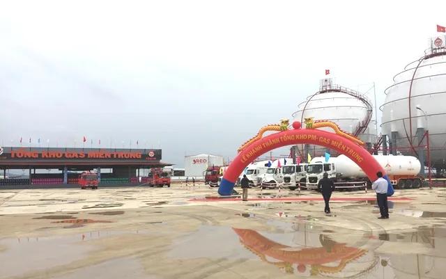 Logo Công Ty Cổ Phần Dầu Khí V-Gas