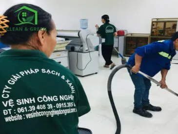 Sản phẩm dich vu ve sinh cong nghiep nha o sau xay dung tai bien hoa 365x275 — Công Ty TNHH Giải Pháp Sạch Và Xanh — MST 3603215402