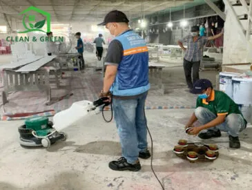 Sản phẩm dich vu ve sinh nha xuong sau xay dung tai dong nai 365x275 — Công Ty TNHH Giải Pháp Sạch Và Xanh — MST 3603215402