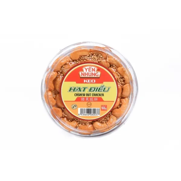 Sản phẩm keo hat dieu 180 g6096_600x400 — Công Ty TNHH Một Thành Viên Sản Xuất Thương Mại Thực Phẩm Yến Nhung — MST 3603221614