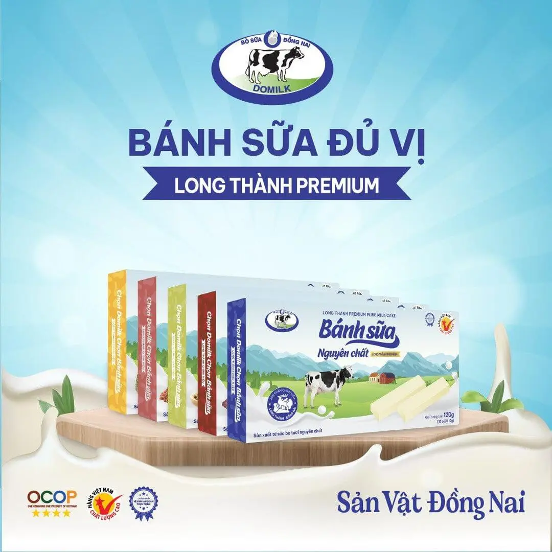 Sản phẩm Combo banh sua du vi Long Thanh Premium — Công Ty Cổ Phần Domilk — MST 3603243907
