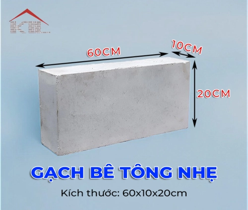 Sản phẩm gach be tong khi chung ap aac 60x10x20 — Công Ty TNHH Một Thành Viên Khang Thành Lợi — MST 3603267577