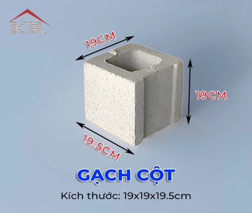 Sản phẩm gach cot 19x19x195 — Công Ty TNHH Một Thành Viên Khang Thành Lợi — MST 3603267577