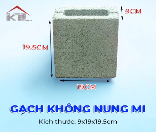 Sản phẩm gach khong nung mi 9x19x195 3 — Công Ty TNHH Một Thành Viên Khang Thành Lợi — MST 3603267577