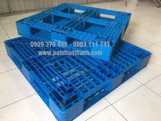 Sản phẩm pallet nhua 1100x1100x150mm thumb 4 — Pallet Tấn Thành - Công Ty TNHH MTV Pallet Nhựa - Gỗ Tấn Thành — MST 3603311071