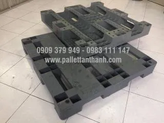 Sản phẩm pallet nhua 1100x1100x150mm thumb 5 — Pallet Tấn Thành - Công Ty TNHH MTV Pallet Nhựa - Gỗ Tấn Thành — MST 3603311071