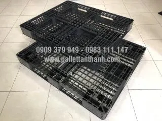 Sản phẩm pallet nhua 800x1200x145mm thumb — Pallet Tấn Thành - Công Ty TNHH MTV Pallet Nhựa - Gỗ Tấn Thành — MST 3603311071