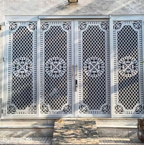 Sản phẩm cong sat cnc kd 287 hoa van luoi caro co dien — Công Ty TNHH Thép Kim Đồng — MST 3603389818