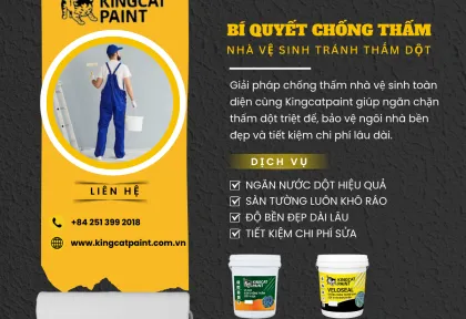 Sản phẩm bi quyet chong tham nha ve sinh tranh tham dot 1765168359 — King Cat Paint - Công Ty TNHH YuLung Paint Manufacturing (Việt Nam) — MST 3603395106