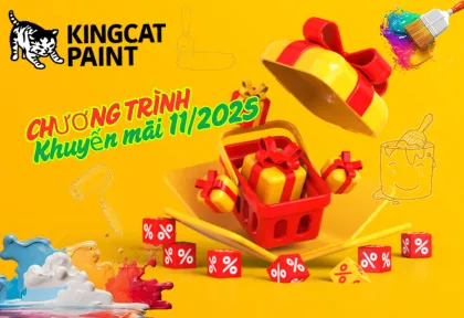 Sản phẩm chuong trinh 1763523478 — King Cat Paint - Công Ty TNHH YuLung Paint Manufacturing (Việt Nam) — MST 3603395106