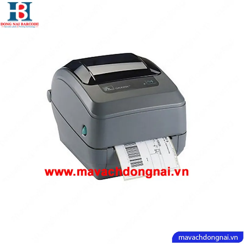 Sản phẩm may in ma vach Zebra GK420T 01 — Công Ty TNHH Mã Vạch Đồng Nai — MST 3603409983