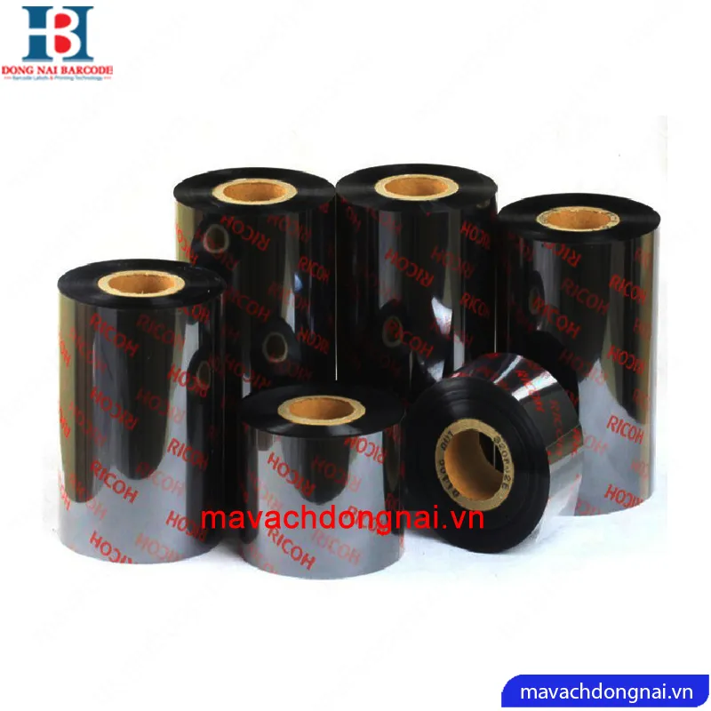 Sản phẩm muc in ma vach resin b110cr ricoh — Công Ty TNHH Mã Vạch Đồng Nai — MST 3603409983